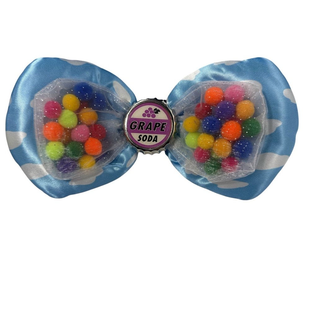Disney Blue Grape Soda Hair Bow